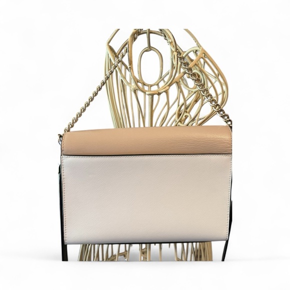Kate Spade Staci Small Flap Crossbody Bag Warm Beige/Black CYBER MONDAY $69 - Picture 3 of 9